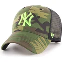 petten-gebogen-camouflage-snapback-van-new-york-yankees-mlb-van-47-brand