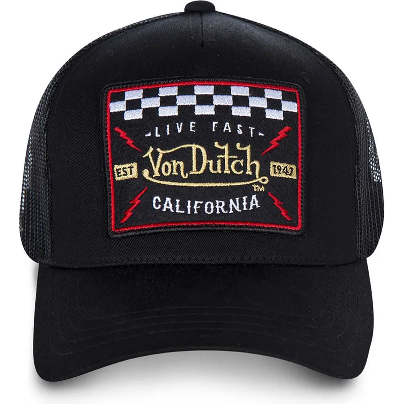 petten-gebogen-zwart-snapback-ajustable-blacky4-van-von-dutch