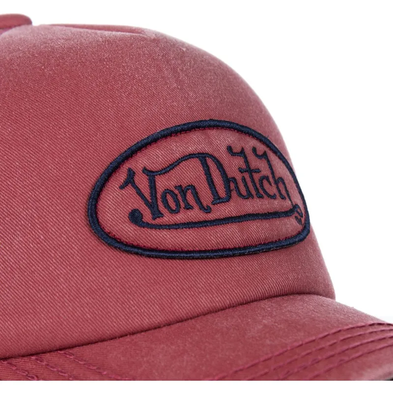 petten-gebogen-rood-verstelbaar-bob04-van-von-dutch