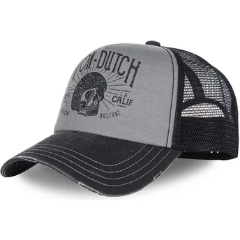 Petten gebogen grijs verstelbaar CREW1 van Von Dutch