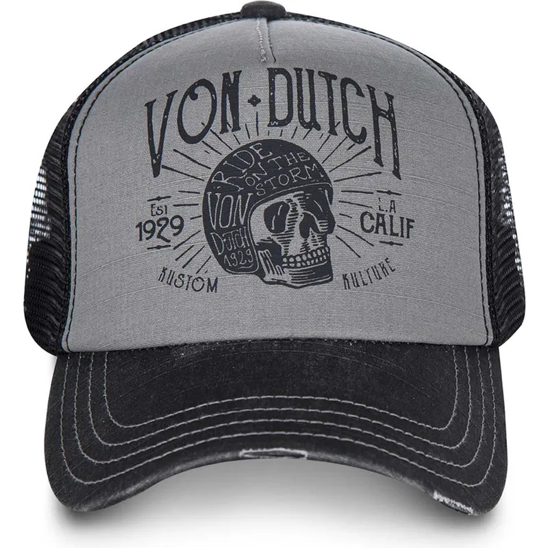 petten-gebogen-grijs-verstelbaar-crew1-van-von-dutch