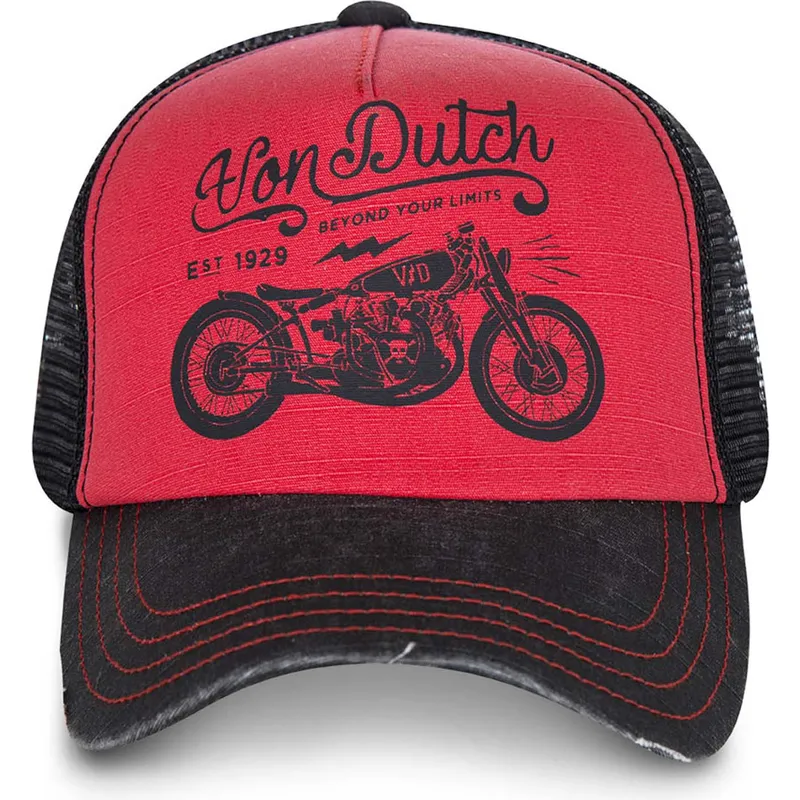 petten-gebogen-rood-verstelbaar-crew3-van-von-dutch