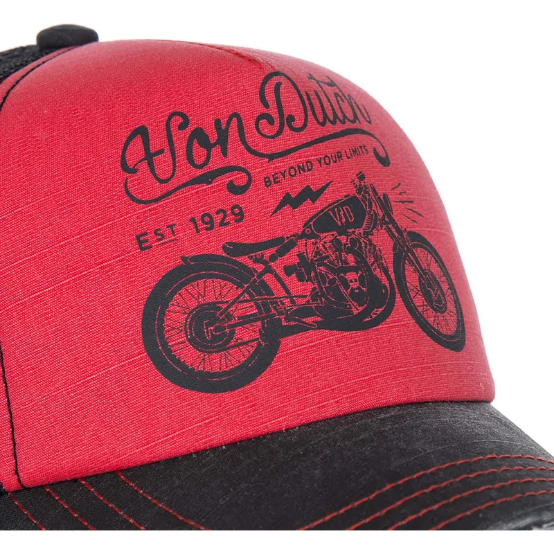 petten-gebogen-rood-verstelbaar-crew3-van-von-dutch
