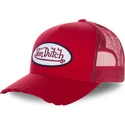 petten-gebogen-rood-snapback-fresh01-van-von-dutch