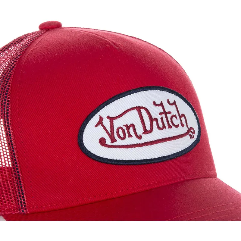 petten-gebogen-rood-snapback-fresh01-van-von-dutch