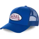petten-gebogen-blauw-snapback-fresh02-van-von-dutch