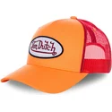 petten-gebogen-oranje-snapback-fresh03-van-von-dutch