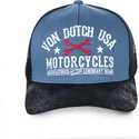 petten-gebogen-blauw-snapback-gar-van-von-dutch