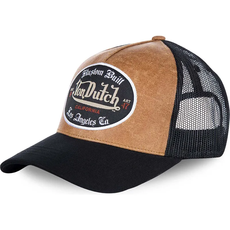 petten-gebogen-bruin-snapback-grl-van-von-dutch
