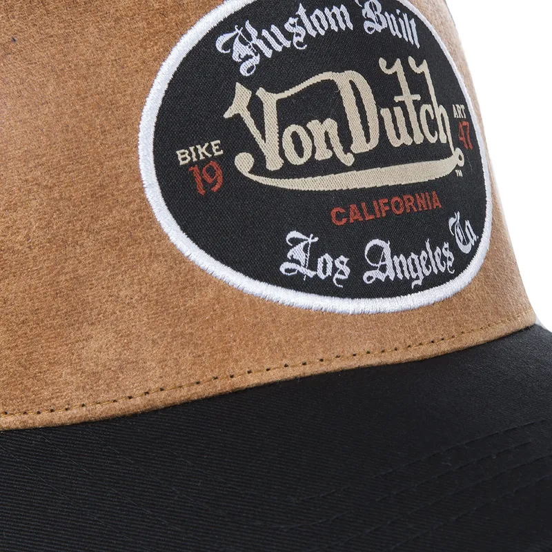 petten-gebogen-bruin-snapback-grl-van-von-dutch