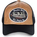 petten-gebogen-bruin-snapback-grl-van-von-dutch