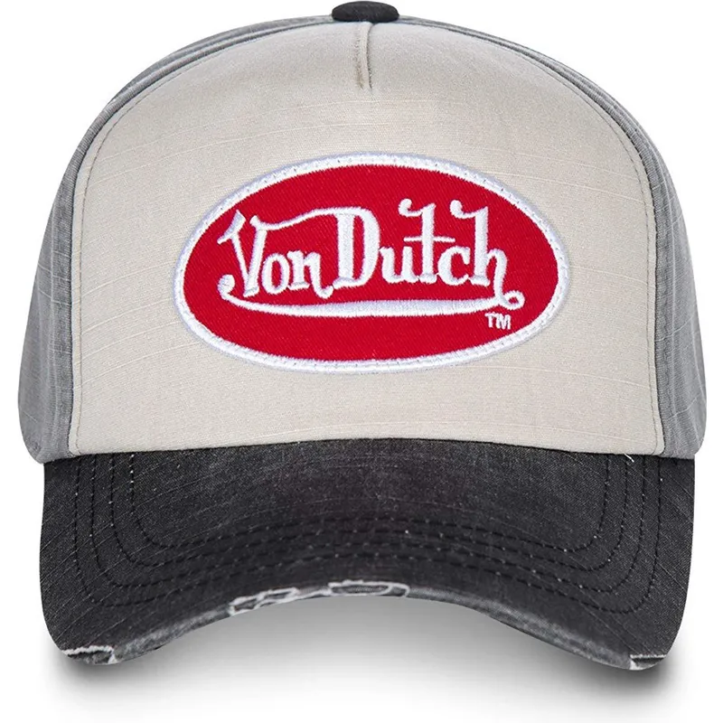 petten-gebogen-grijs-verstelbaar-jack10-van-von-dutch