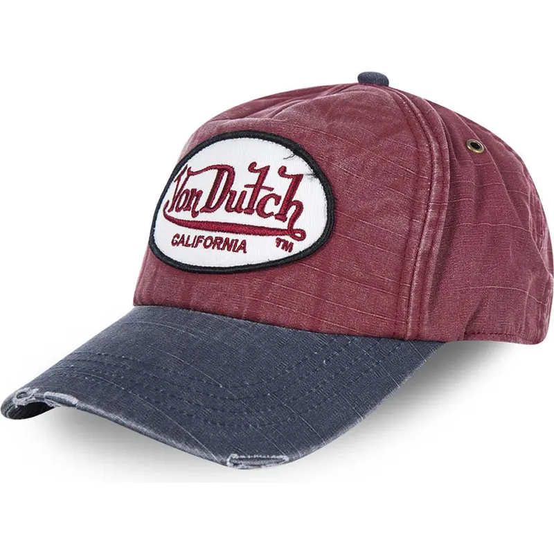 petten-gebogen-rood-verstelbaar-jackrb-van-von-dutch