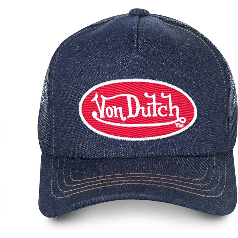 petten-gebogen-marineblauw-snapback-logjb-van-von-dutch