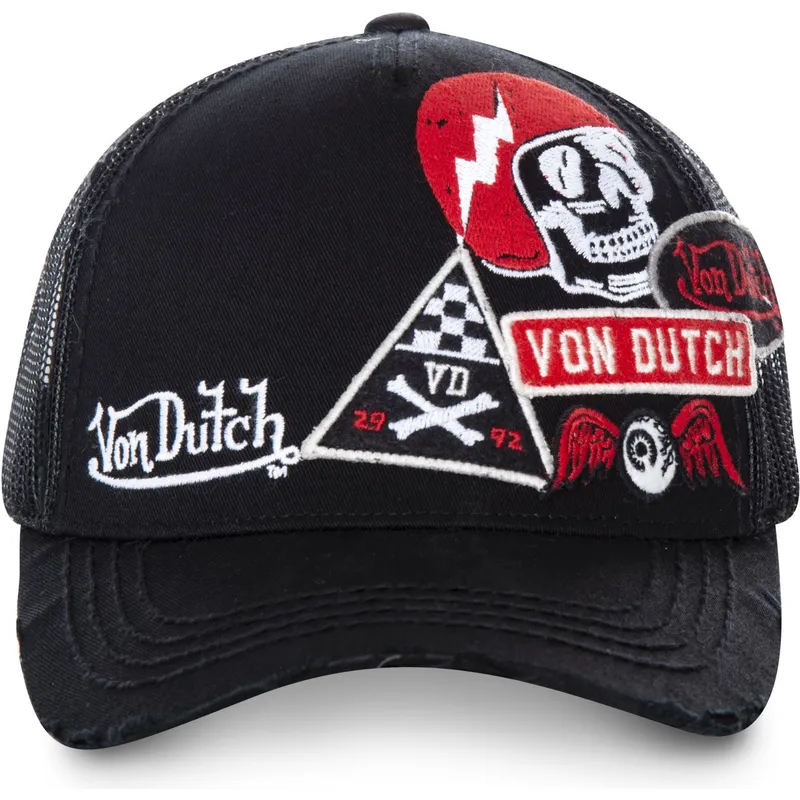 petten-gebogen-zwart-snapback-murph2-van-von-dutch