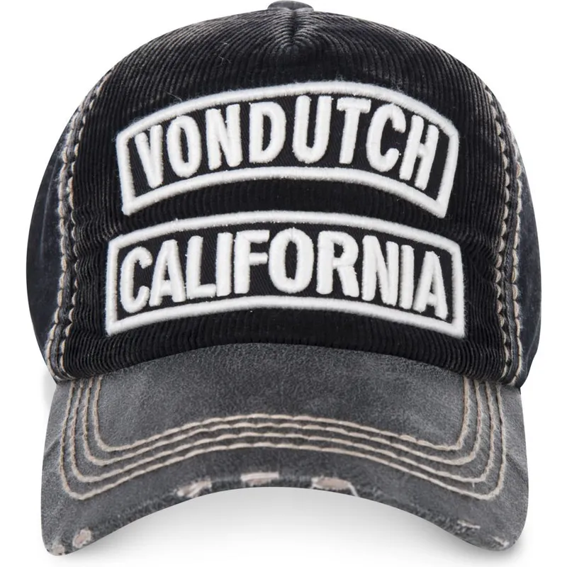 petten-gebogen-zwart-verstelbaar-niles01-van-von-dutch