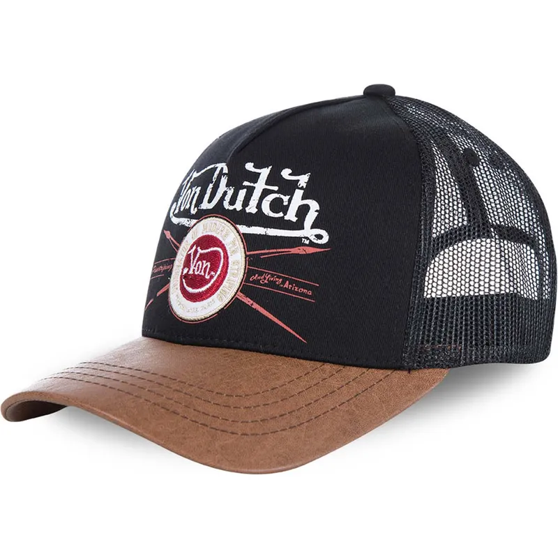 petten-gebogen-zwart-snapback-pin-van-von-dutch