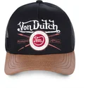 petten-gebogen-zwart-snapback-pin-van-von-dutch
