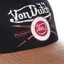 petten-gebogen-zwart-snapback-pin-van-von-dutch