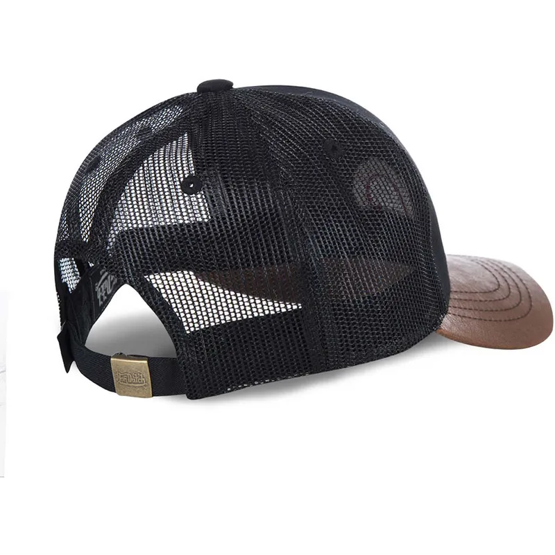 petten-gebogen-zwart-snapback-pin-van-von-dutch