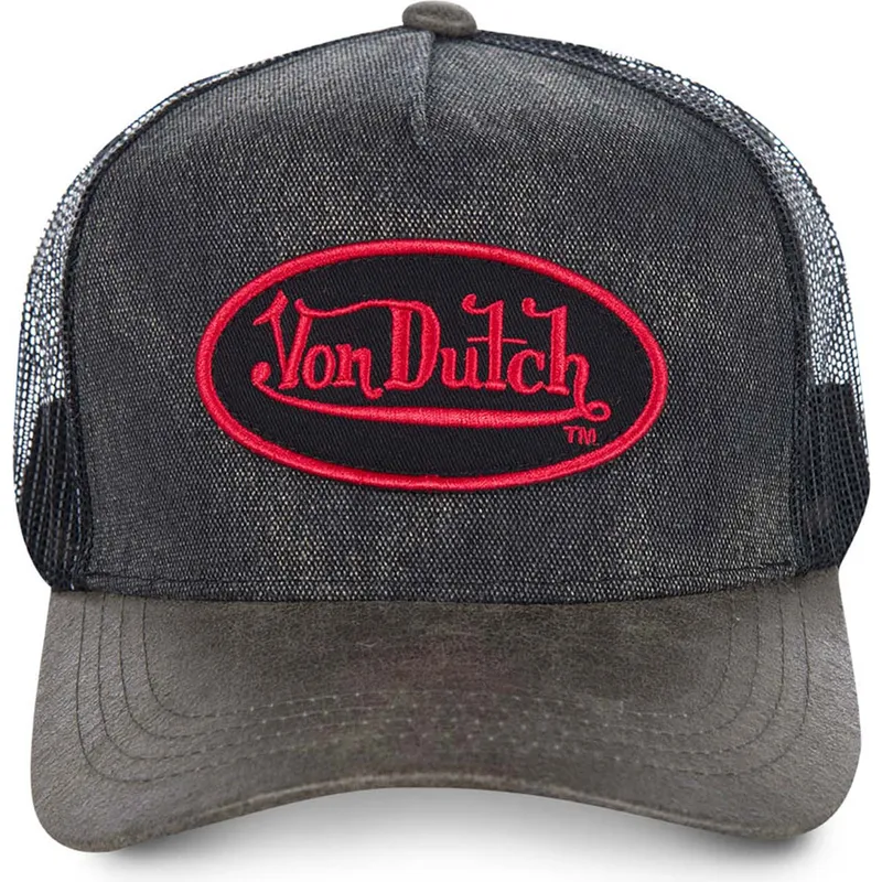 petten-gebogen-zwart-snapback-rob-van-von-dutch