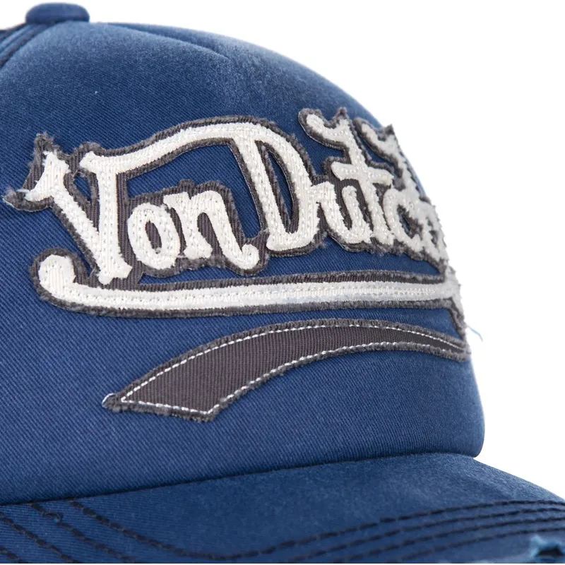 petten-gebogen-blauw-verstelbaar-signa02-van-von-dutch