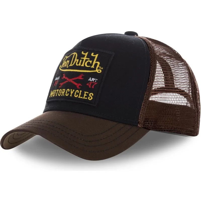 petten-gebogen-zwart-snapback-square10-van-von-dutch