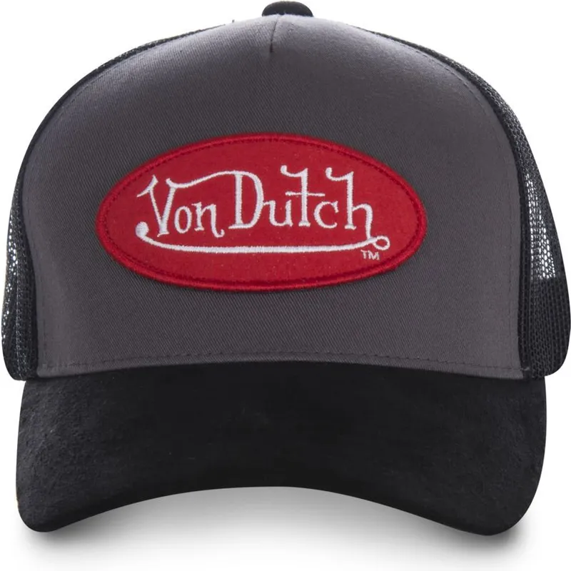 petten-gebogen-zwart-snapback-suede2-van-von-dutch