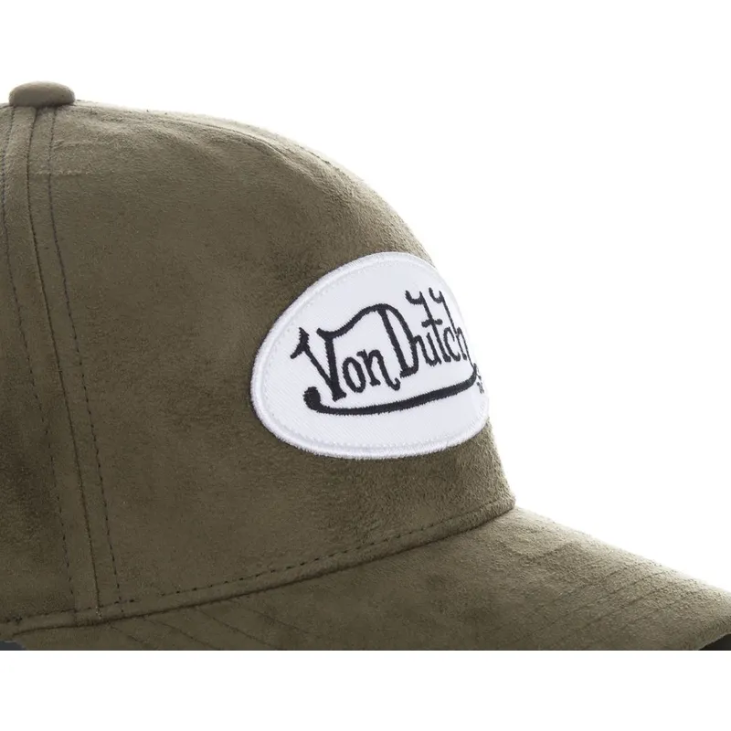 petten-gebogen-groen-verstelbaar-suede6-van-von-dutch