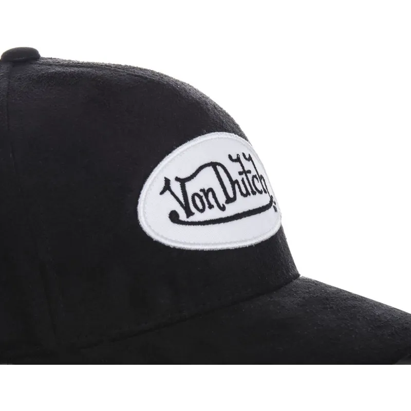 petten-gebogen-zwart-verstelbaar-suede7-van-von-dutch