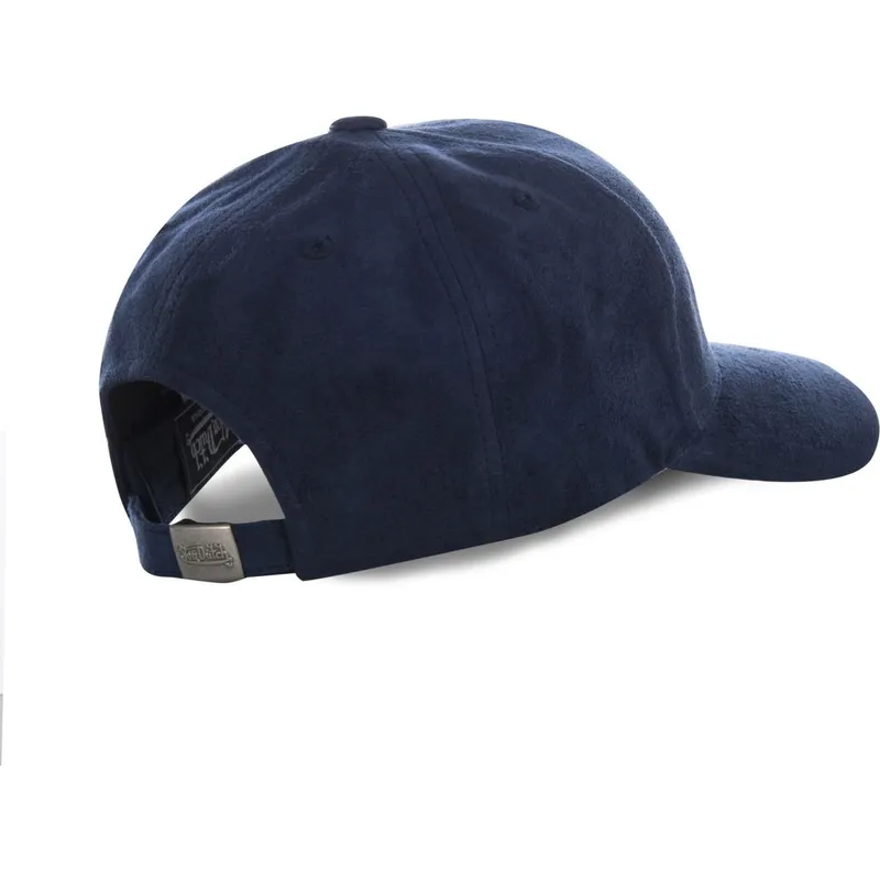 petten-gebogen-marineblauw-verstelbaar-suede8-van-von-dutch