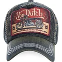 petten-gebogen-marineblauw-verstelbaar-efecto-vaquero-terry01-van-von-dutch