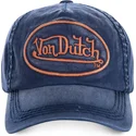 petten-gebogen-marineblauw-verstelbaar-tim03-van-von-dutch