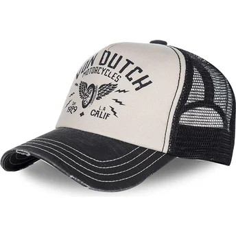 Petten gebogen wit verstelbaar CREW2 van Von Dutch