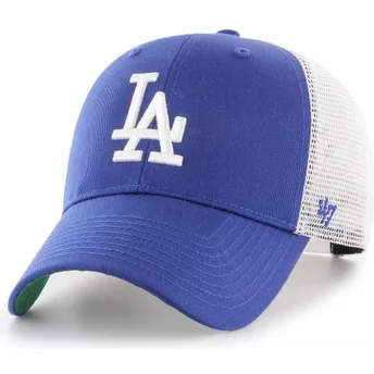 petten-gebogen-blauw-snapback-van-los-angeles-dodgers-mlb-van-47-brand