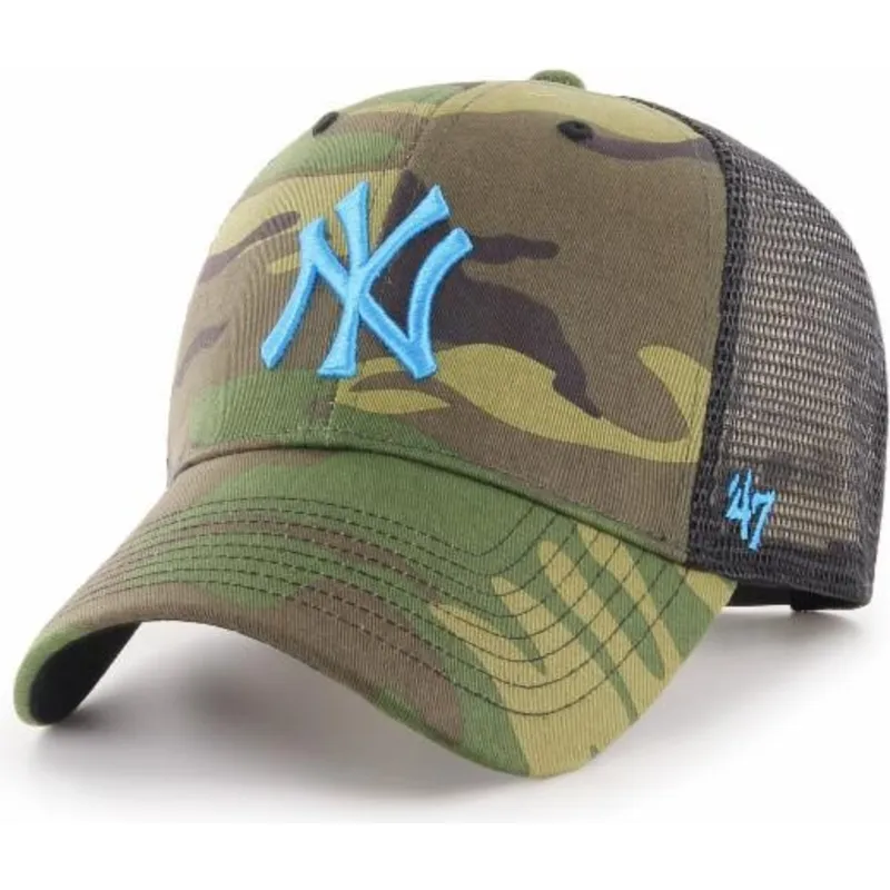 petten-gebogen-camouflage-snapback-van-new-york-yankees-mlb-van-47-brand
