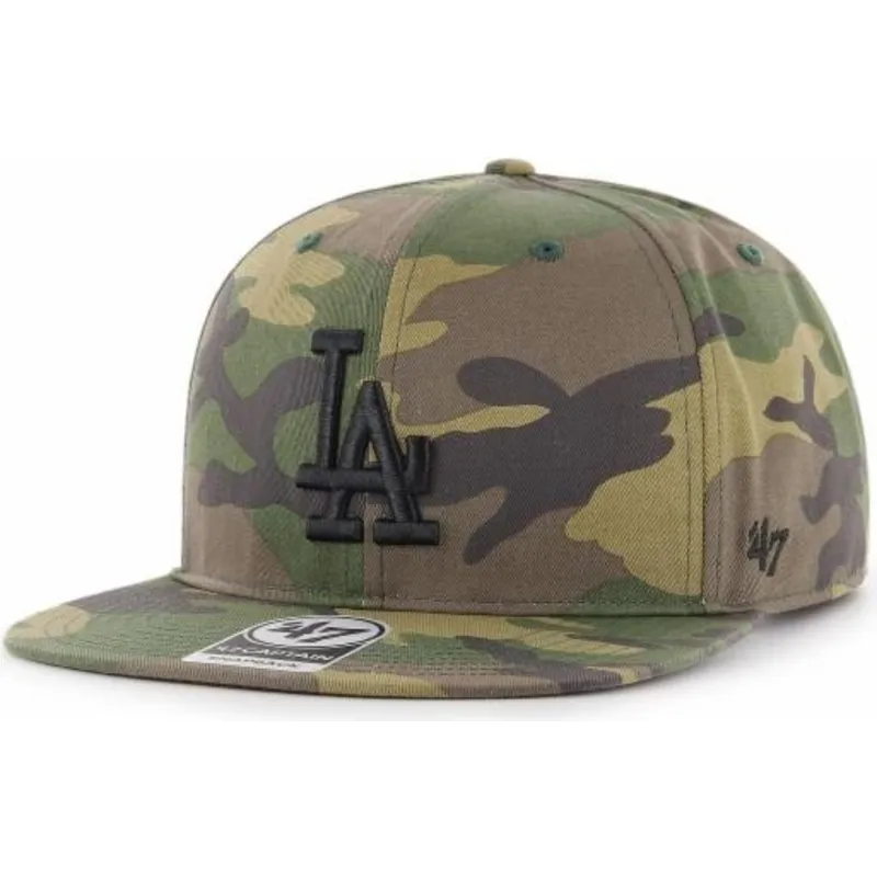 petten-plat-camouflage-snapback-van-los-angeles-dodgers-mlb-van-47-brand petten-plat-camouflage-snapback-van-los-angeles-dodgers-mlb-van-47-brand