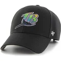 petten-gebogen-zwart-verstelbaar-van-tampa-bay-rays-mlb-van-47-brand