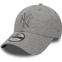 petten-gebogen-grijs-verstelbaar-9forty-van-new-york-yankees-mlb-van-new-era