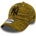 petten-gebogen-geel-verstelbaar-9forty-van-new-york-yankees-mlb-van-new-era