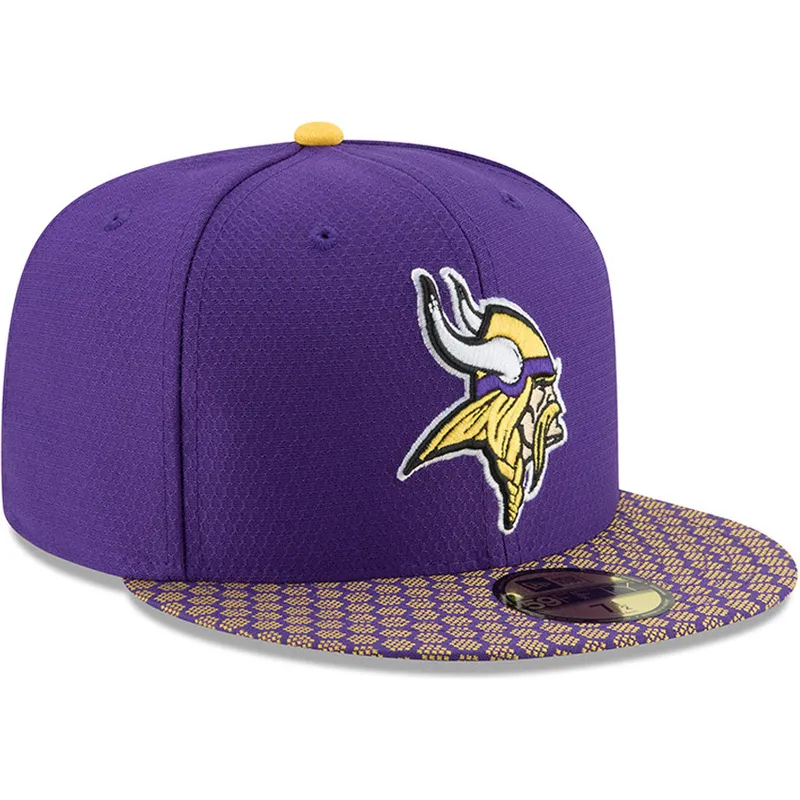 petten-plat-paars-fitted-59fifty-sideline-van-minnesota-vikings-nfl-van-new-era