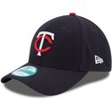 petten-gebogen-marineblauw-verstelbaar-9forty-the-league-van-minnesota-twins-mlb-van-new-era