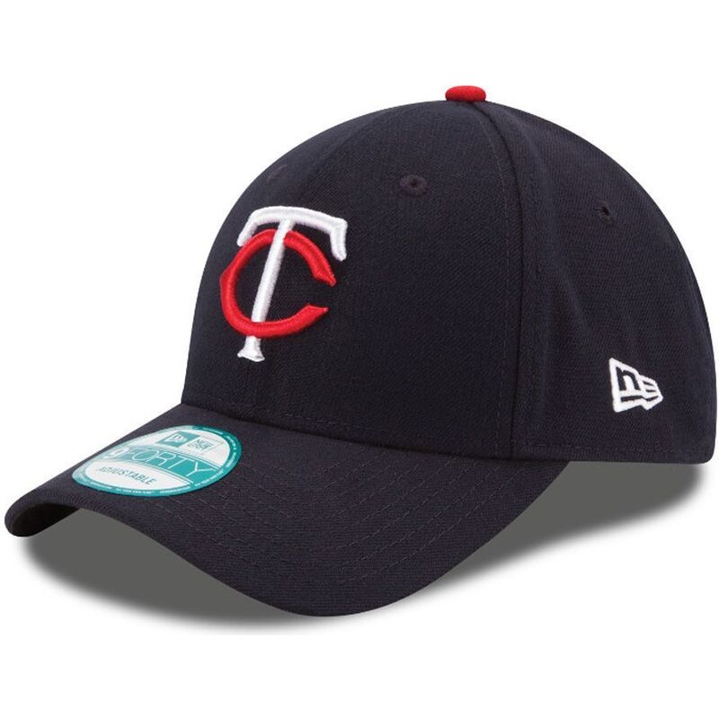 petten-gebogen-marineblauw-verstelbaar-9forty-the-league-van-minnesota-twins-mlb-van-new-era