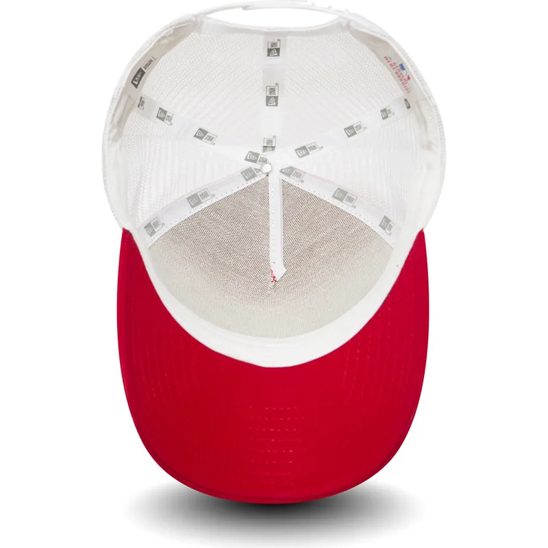petten-gebogen-rood-snapback-clean-a-frame-2-van-new-york-yankees-mlb-van-new-era petten-gebogen-rood-snapback-clean-a-frame-2-van-new-york-yankees-mlb-van-new-era