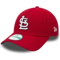 petten-gebogen-rood-verstelbaar-9forty-the-league-van-st-louis-cardinals-mlb-van-new-era
