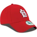 petten-gebogen-rood-verstelbaar-9forty-the-league-van-st-louis-cardinals-mlb-van-new-era