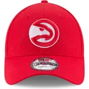 petten-gebogen-rood-verstelbaar-9forty-the-league-van-atlanta-hawks-nba-van-new-era