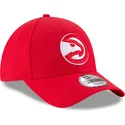 petten-gebogen-rood-verstelbaar-9forty-the-league-van-atlanta-hawks-nba-van-new-era