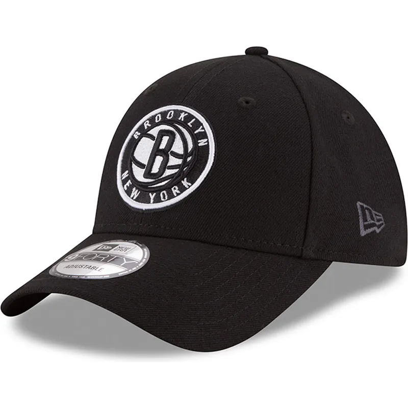 petten-gebogen-zwart-verstelbaar-9forty-the-league-van-brooklyn-nets-nba-van-new-era