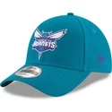 petten-gebogen-blauw-verstelbaar-9forty-the-league-van-charlotte-hornets-nba-van-new-era